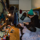 Image for article titled Photos: Tokyo travelers get comfortable in the tiniest of spaces